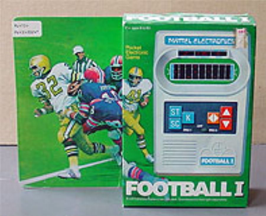Football Mattel (1977) Retro Handheld Games